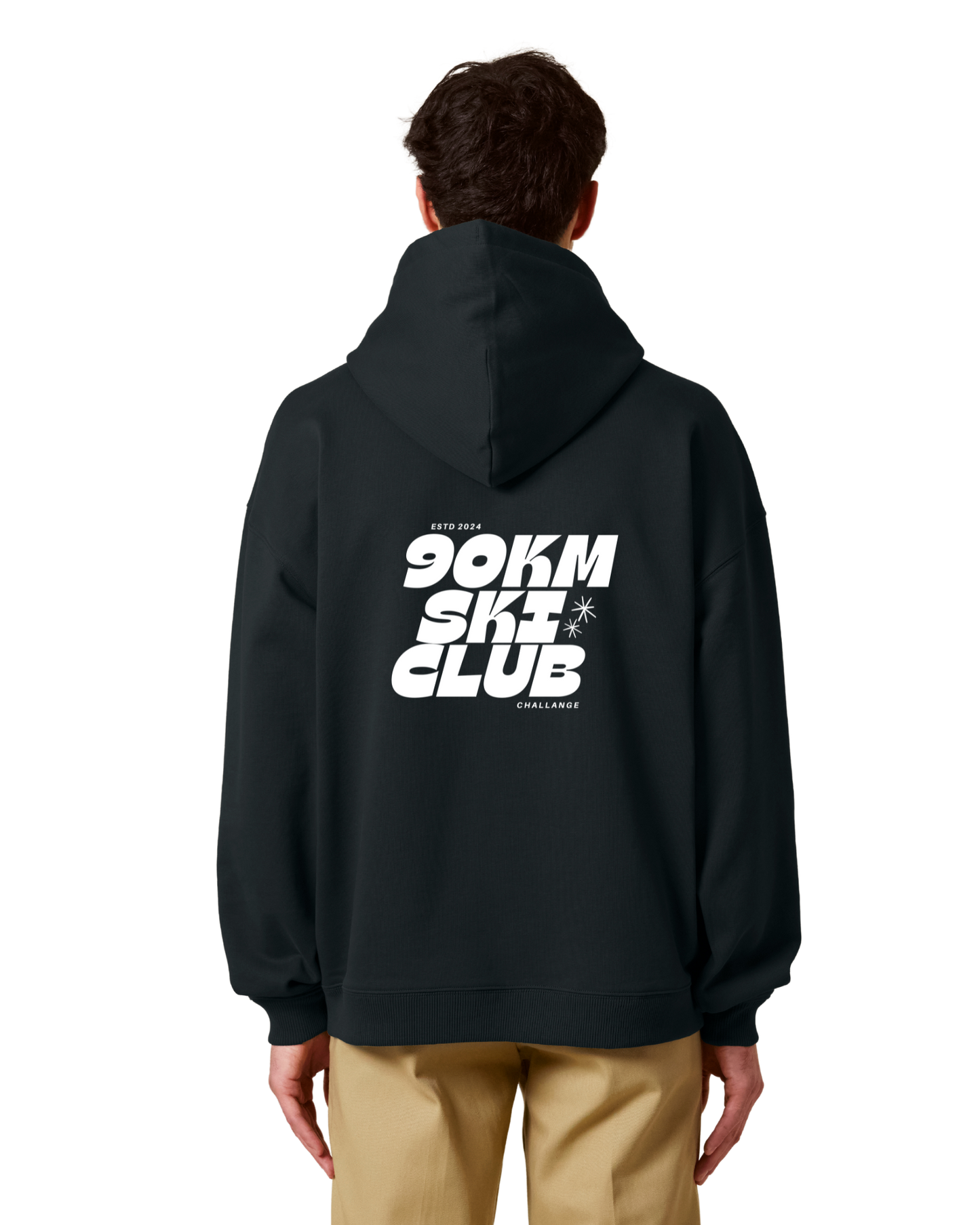 "90km club" - oversized hoodie