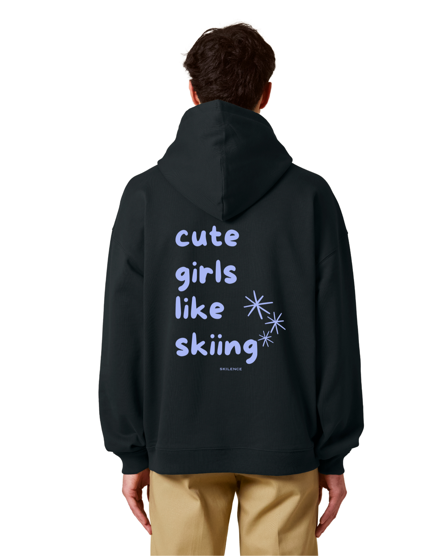 "cute girls" - oversized hoodie