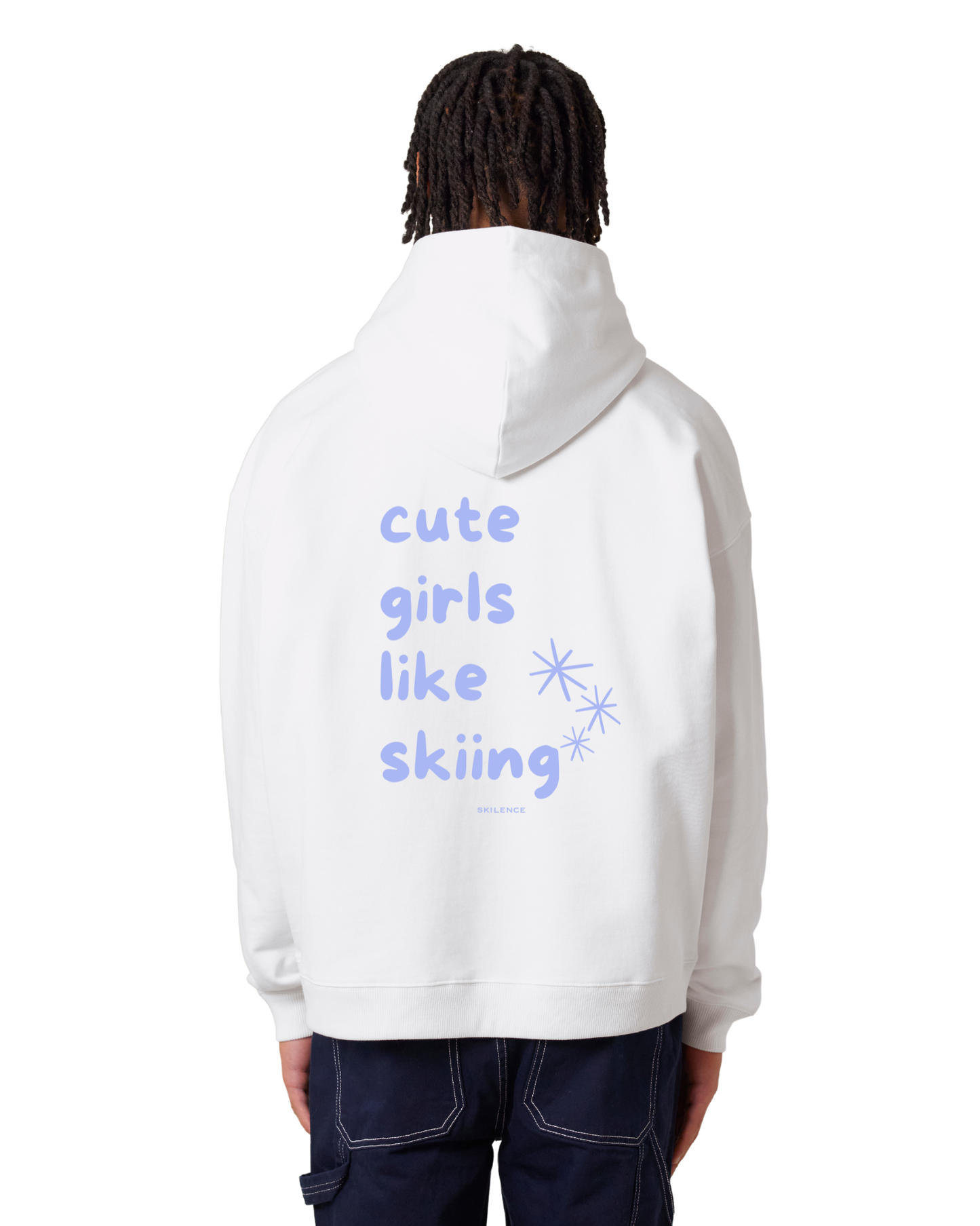 "cute girls" - oversized hoodie