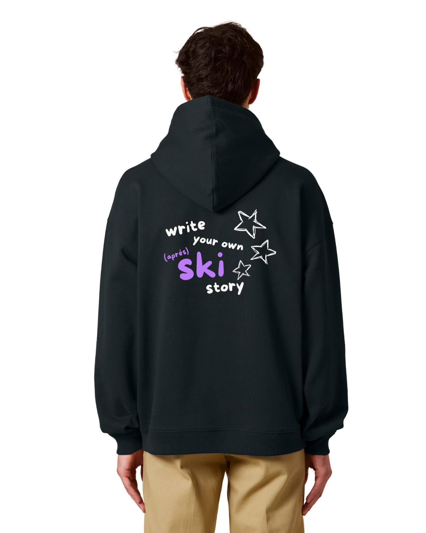 "ski story" - oversized hoodie