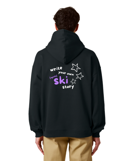 "ski story" - oversized hoodie