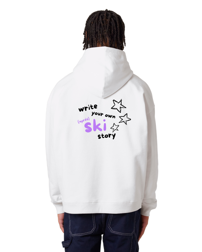 "ski story" - oversized hoodie