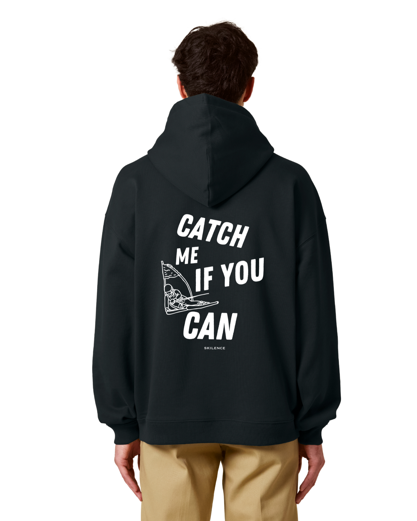 "catch me" - oversized hoodie