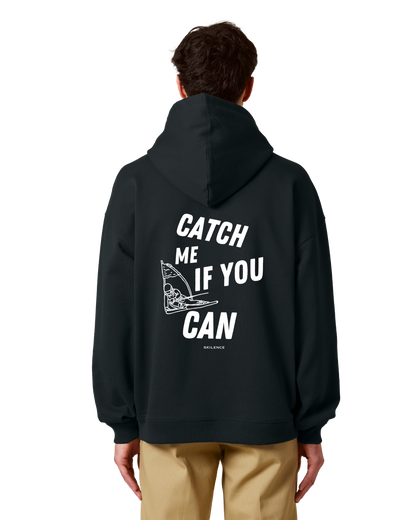 "catch me" - oversized hoodie