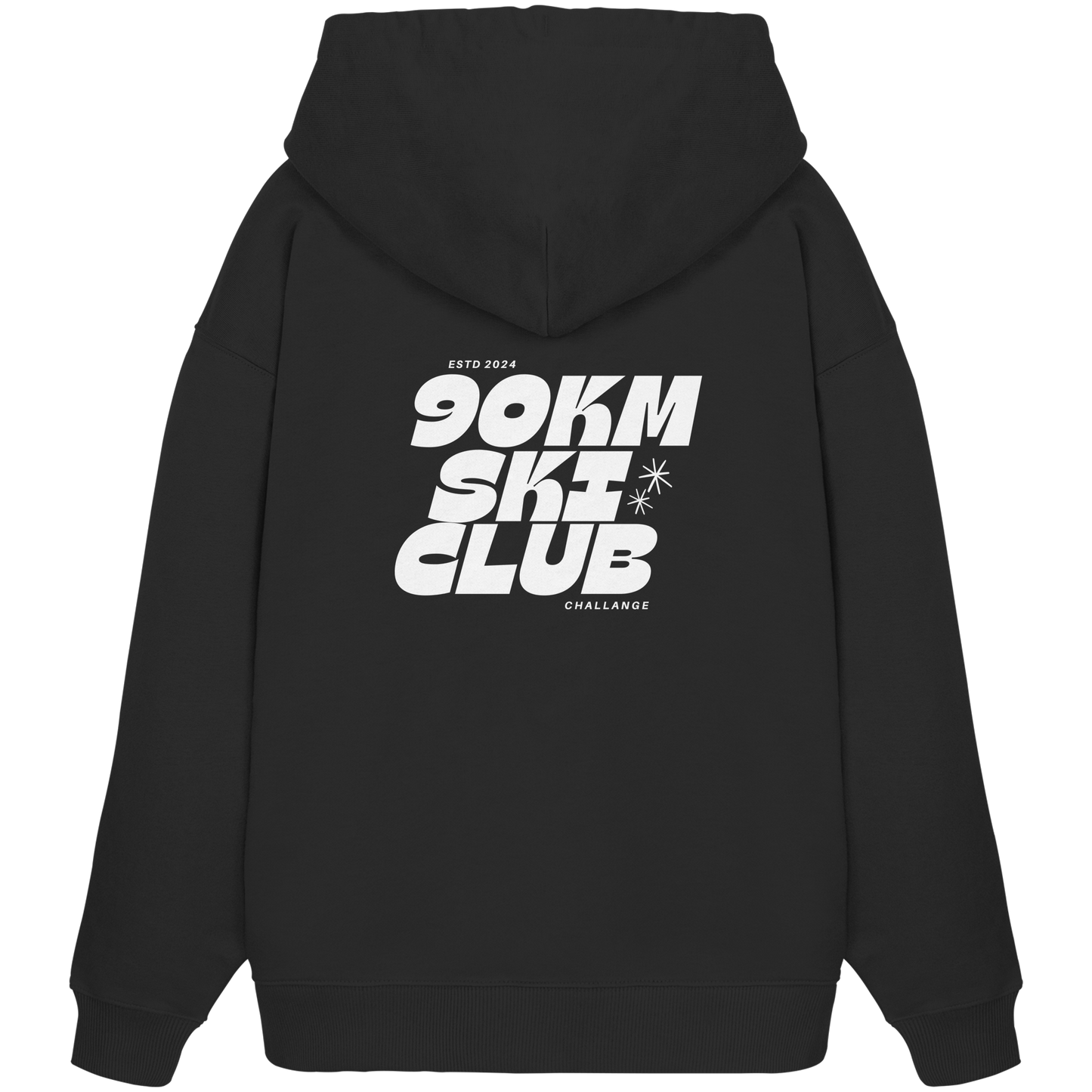 "90km club" - oversized hoodie