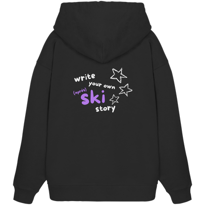 "ski story" - oversized hoodie