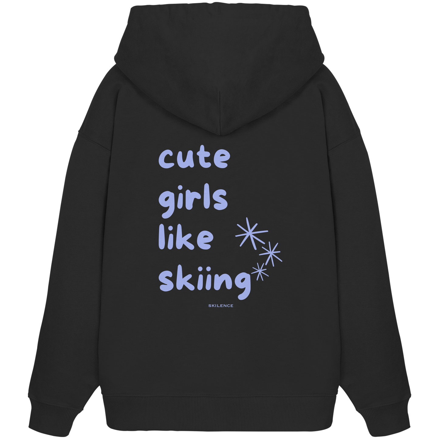 "cute girls" - oversized hoodie