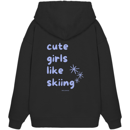 "cute girls" - oversized hoodie