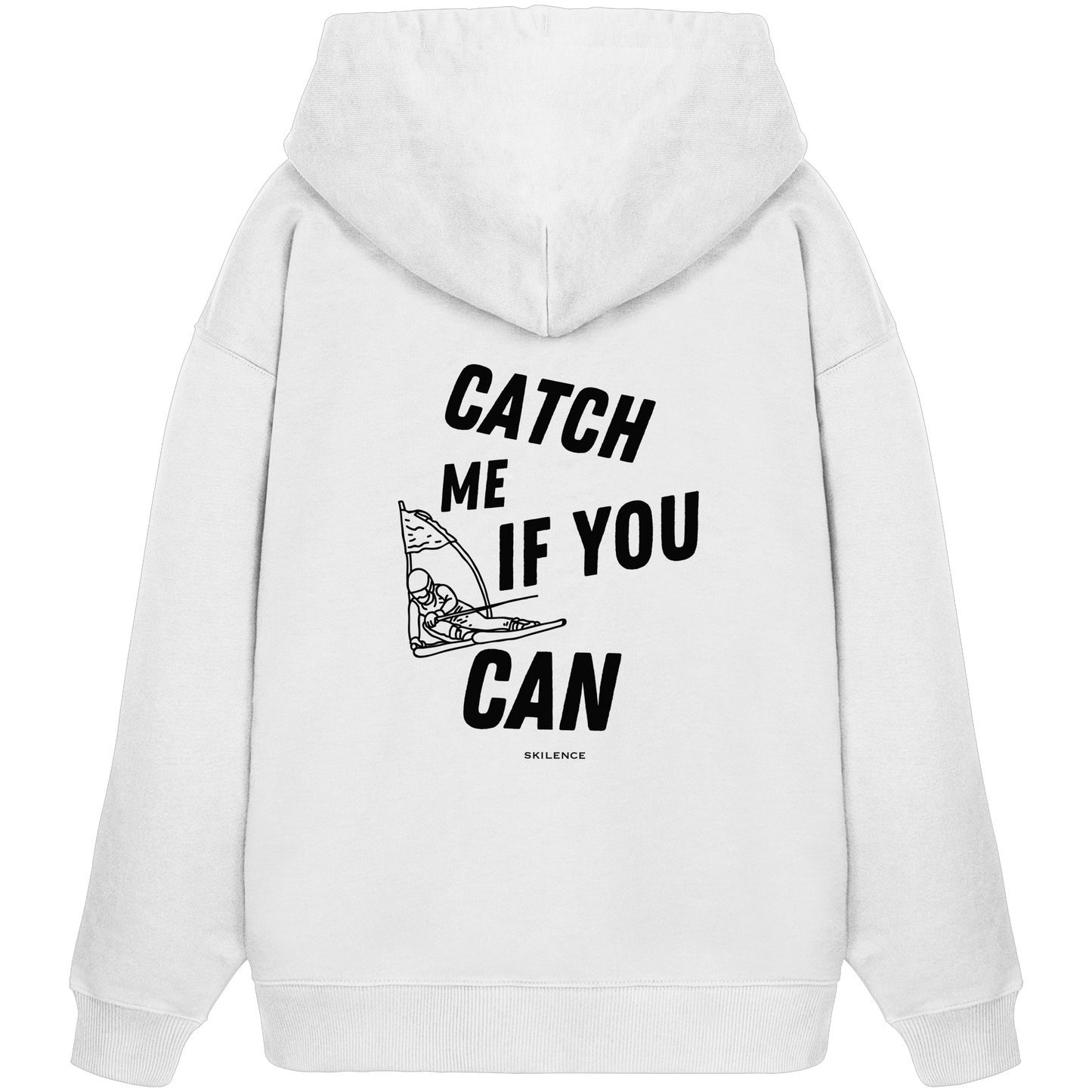 "catch me" - oversized hoodie