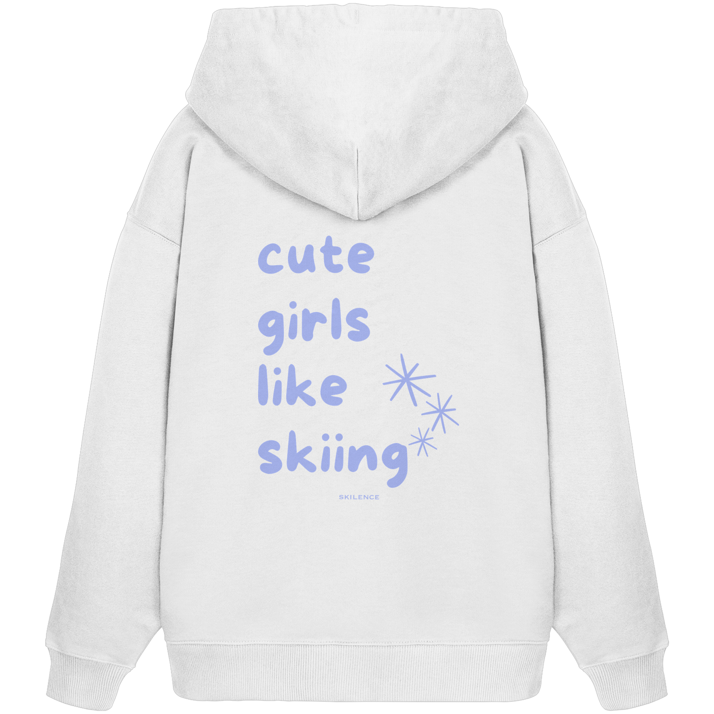 "cute girls" - oversized hoodie