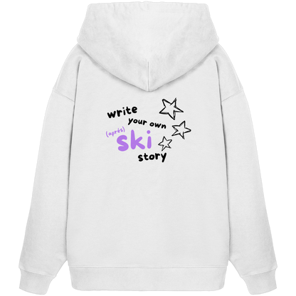 "ski story" - oversized hoodie