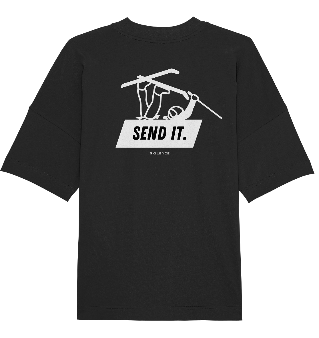 "send it" - oversized shirt