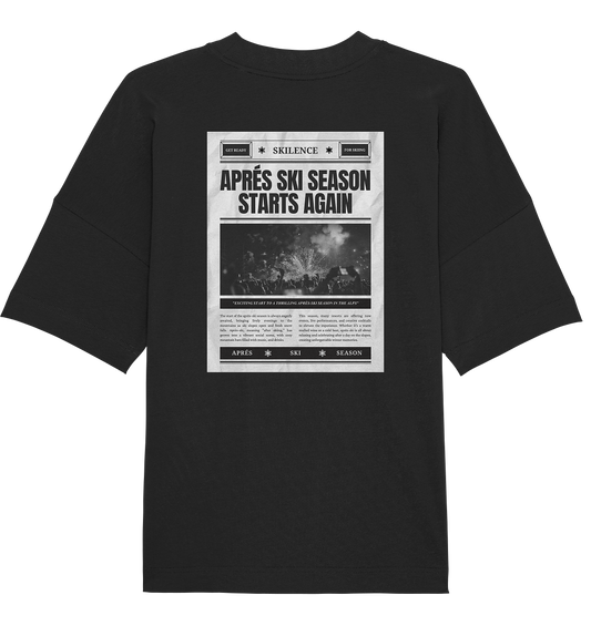 "newspaper" - oversized shirt