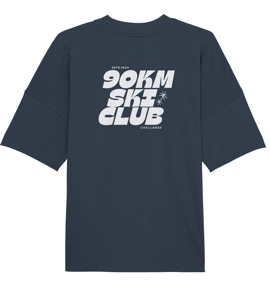 "90km club" - oversized shirt