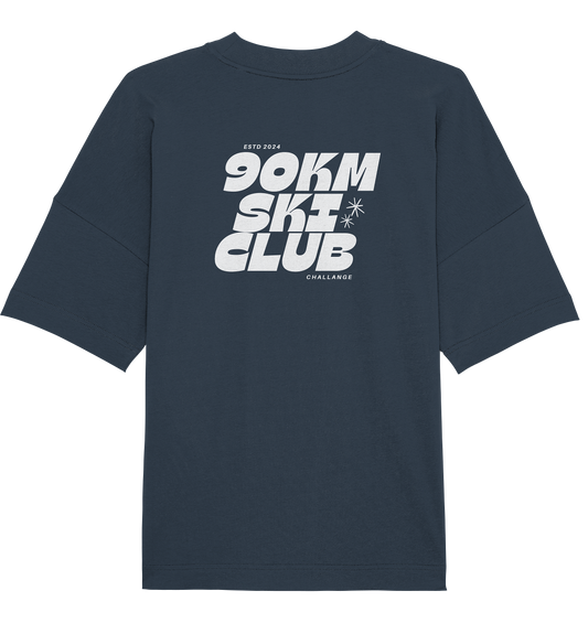 "90km club" - oversized shirt