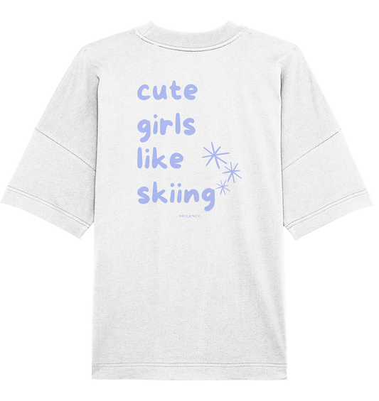 "cute girls" - oversized shirt