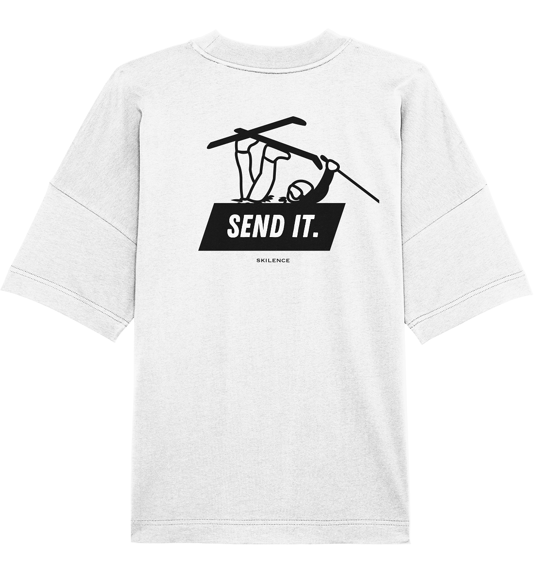 "send it" - oversized shirt