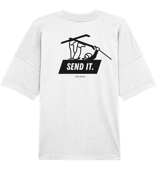 "send it" - oversized shirt