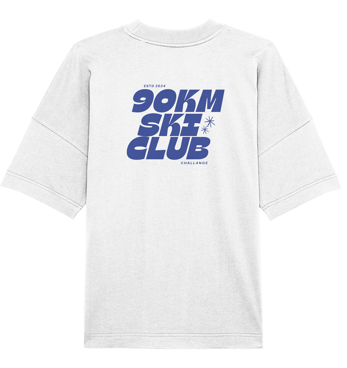 "90km club" - oversized shirt